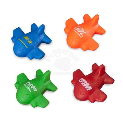 Anti-Stress Avião de Vinil (PVC) Personalizado