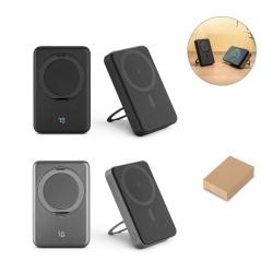 Bateria Portátil Com Carregamento Por Indução 10.000 Mah Personalizável