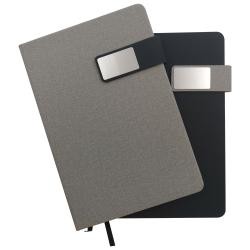 Bloco de Anotações Capa Dura com Pauta 14x21 cm 96 Folhas Personalizado