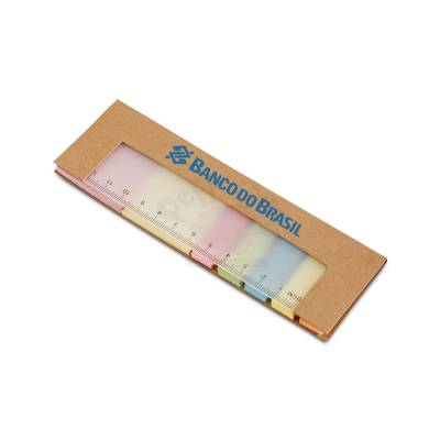 Bloco de Anotações com Autocolantes Personalizado