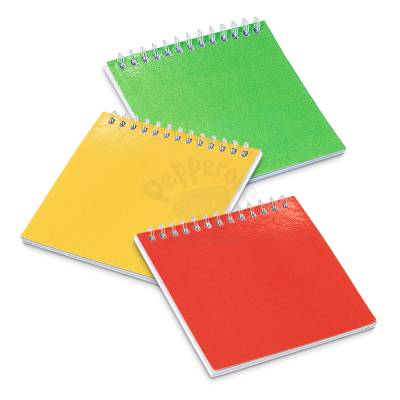 Bloco para Colorir 9x9 cm com 25 Desenhos e Espiral Personalizado