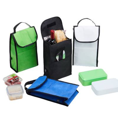 Bolsa Térmica 4 Litros em rPET com Bolso Frontal Personalizada