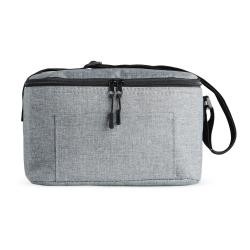 Bolsa Térmica de Poliéster 6 Litros com Bolso Frontal e Alça Transversal Personalizada