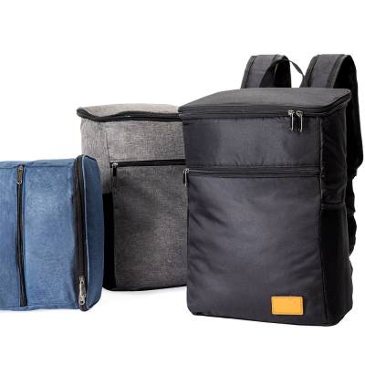 BOLSA TÉRMICA EM RPET - CINZA ESCURO - 10L