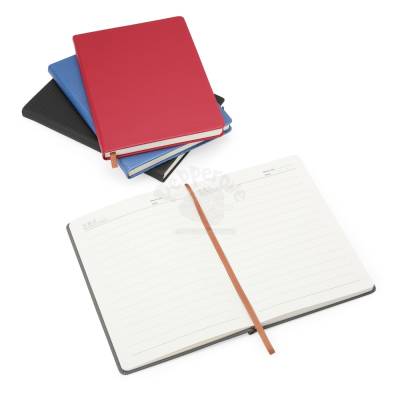 Caderneta em PU 21x14,6cm com Pauta Personalizada