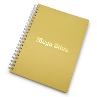 Caderno Capa Dura com Hot Stamping Personalizado