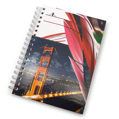 Caderno com Capa Dura Laminação Brilho Personalizado