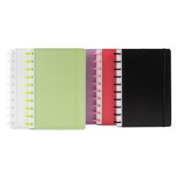 Caderno de Disco com Capa Dura e Elástico Personalizado