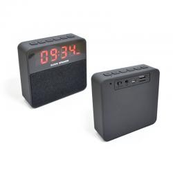 Caixa de Som Bluetooth com Relógio Digital Personalizado