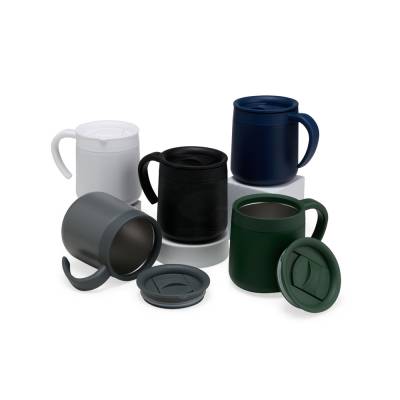 Caneca Térmica de Inox 350ml com Tampa Personalizada