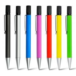 Caneta de Metal com Marca Texto