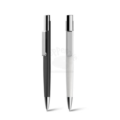 Caneta Esferográfica de Metal Fosco Triangular com Clip Personalizada