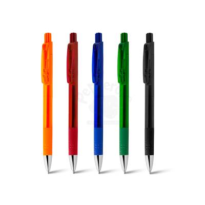 Caneta Plástica com Clip Personalizada