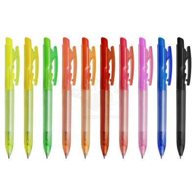 Caneta Plástica Translúcida para Brindes