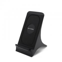 Carregador Wireless Fast Charge de Plástico ABS com Base Inclinada Personalizado