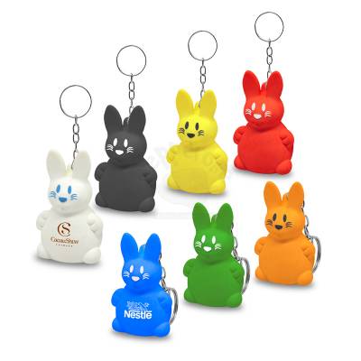 Chaveiro Anti-Stress Formato de Coelho Personalizado
