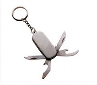 Chaveiro Canivete Multifuncional de Metal com 4 Funções Personalizado