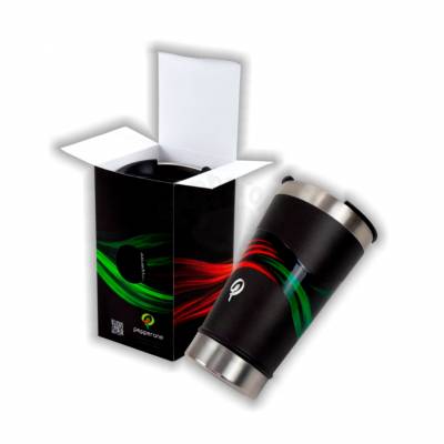 Copo Térmico 500ml com Abridor Personalizado com Gravação UV 360°