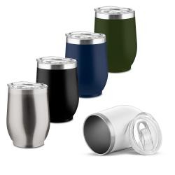 Copo Térmico de Aço Inox com Parede Dupla 350ml Personalizado