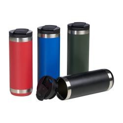 Copo Térmico de Inox 550ml com Tampa e Trava de Segurança Personalizado