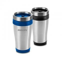 Copo Térmico de Metal 420ml com Tampa Antiderrame Personalizado