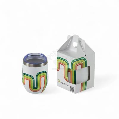 Copo Térmico Inox 320ml Personalizado com Gravação UV 360°