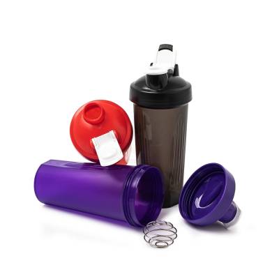 Coqueteleira Plástica 700ml com Misturador Personalizada