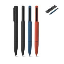 Esferográfica em Alumínio Reciclado com Iluminação Promocional