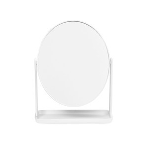 Espelho de Mesa Oval Giratório com Base Organizadora Personalizado