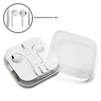 Fone de Ouvido com Microfone e Controle de Volume Personalizado