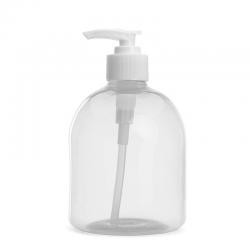 Frasco Plástico 500ml com Válvula Pump e Trava de Segurança Personalizado