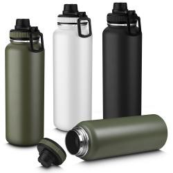 Garrafa Térmica de Aço Inox 1,2L com Alça Personalizada