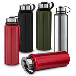 Garrafa Térmica de Aço Inox com Parede Dupla 1 Litro Personalizada