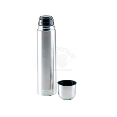 Garrafa Térmica de Aço Inoxidável 1 Litro com Tampa Copo Personalizada