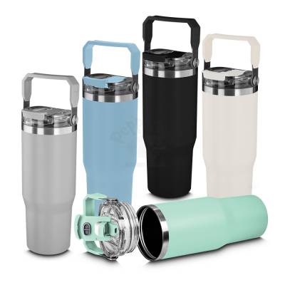 Garrafa Térmica Inox 850ml com Alça Personalizada