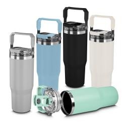 Garrafa Térmica Inox 850ml com Alça Personalizada