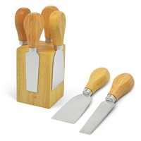 Jogo de Facas para Queijo para dar de Brinde