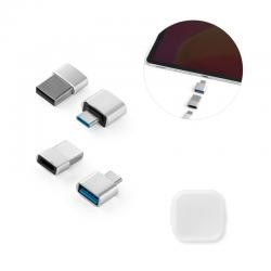 Kit Adaptador USB-C e USB-A de Alumínio Personalizado