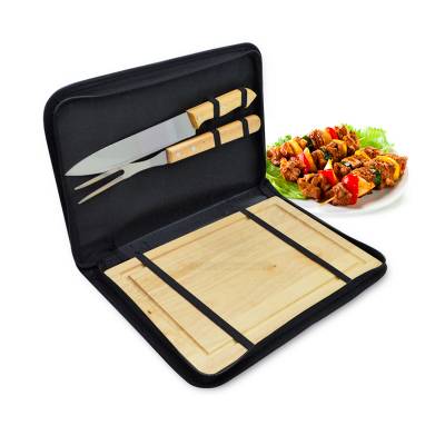 Kit Churrasco com 3 Peças Personalizado