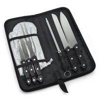 Kit Churrasco com 7 Peças Para Brindes Personalizados