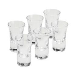 Kit Copo Vidro 30ml 6 Peças