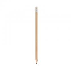 Lápis com Borracha 19 cm de Madeira Personalizado