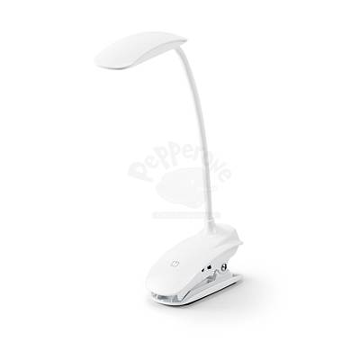 Luminária de Mesa LED com Prendedor e Haste Articulada Personalizada