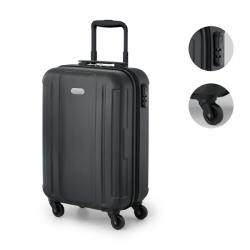 Mala de Viagem Executiva em ABS com 4 Rodas Giratórias e Fecho de Senha Personalizada