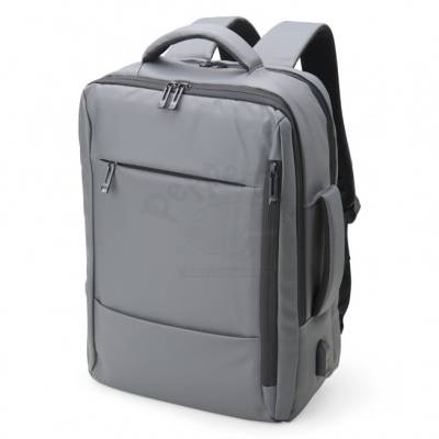 Mochila de Couro Sintético com Suporte USB 25L Personalizada