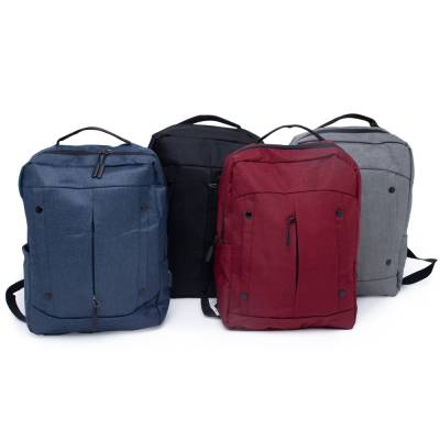 Mochila de Nylon 21 Litros com USB e Compartimento para Notebook Personalizada