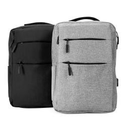 Mochila de Nylon Oxford 14 Litros com Porta USB e Divisória para Notebook Personalizada