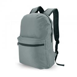 Mochila em Nylon Emborrachado com Bolso Frontal e Alças Ajustáveis Personalizada