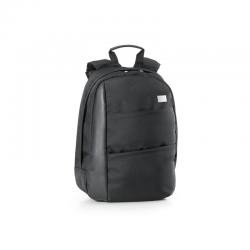 Mochila para Notebook 15.6 em Couro Sintético com Placa Personalizável Personalizada
