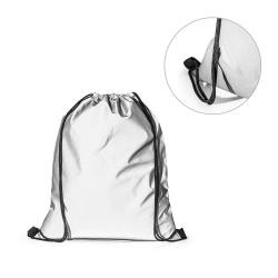 Mochila Saco em Poliéster Refletivo 200 g/m² 40 cm x 32 cm Personalizada